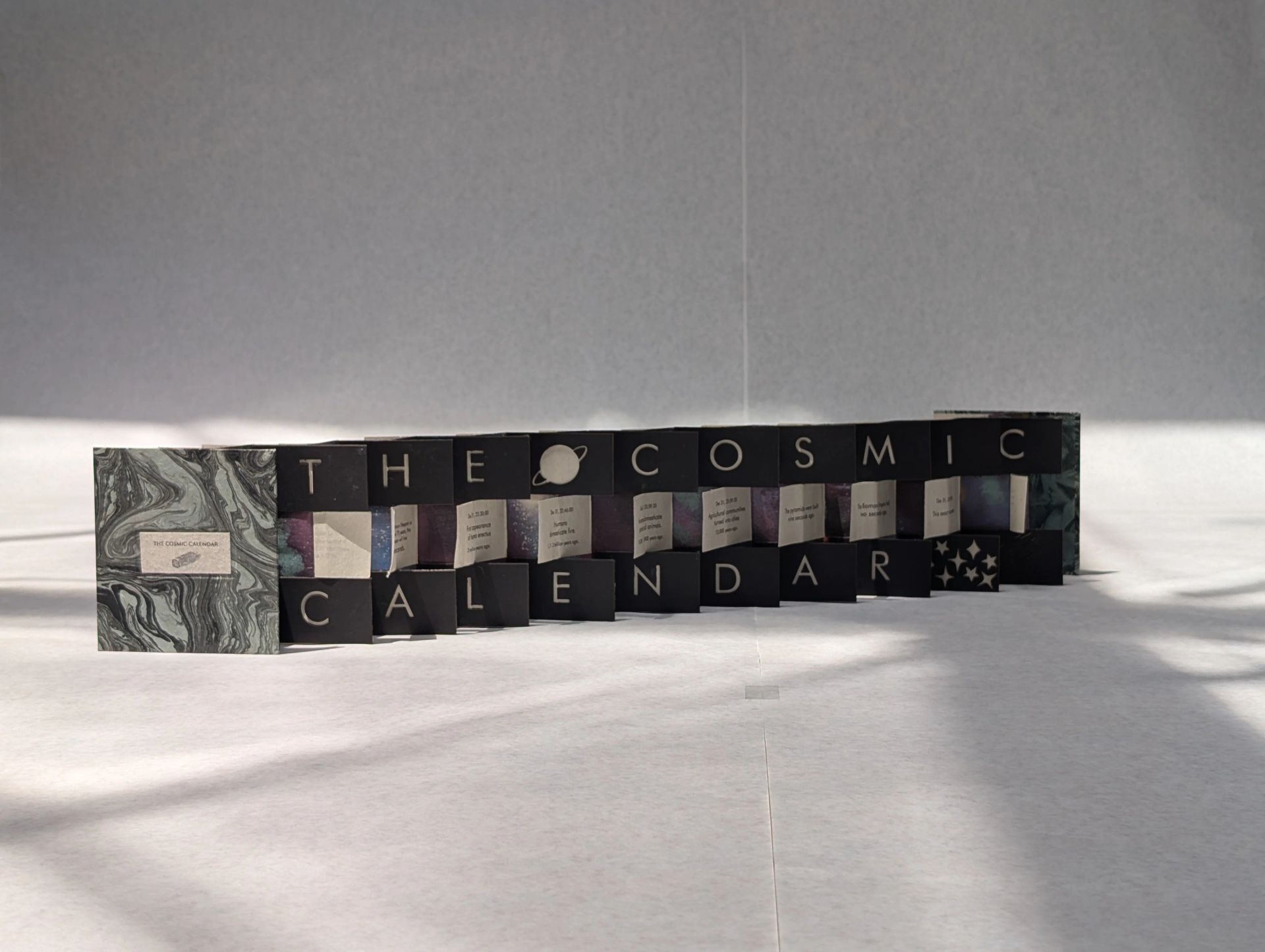The Cosmic Calendar